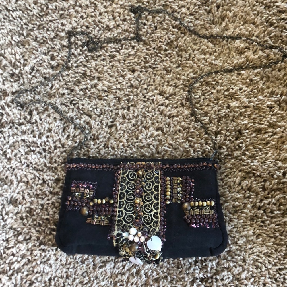 🖤Beaded Cross Body purse!!🖤